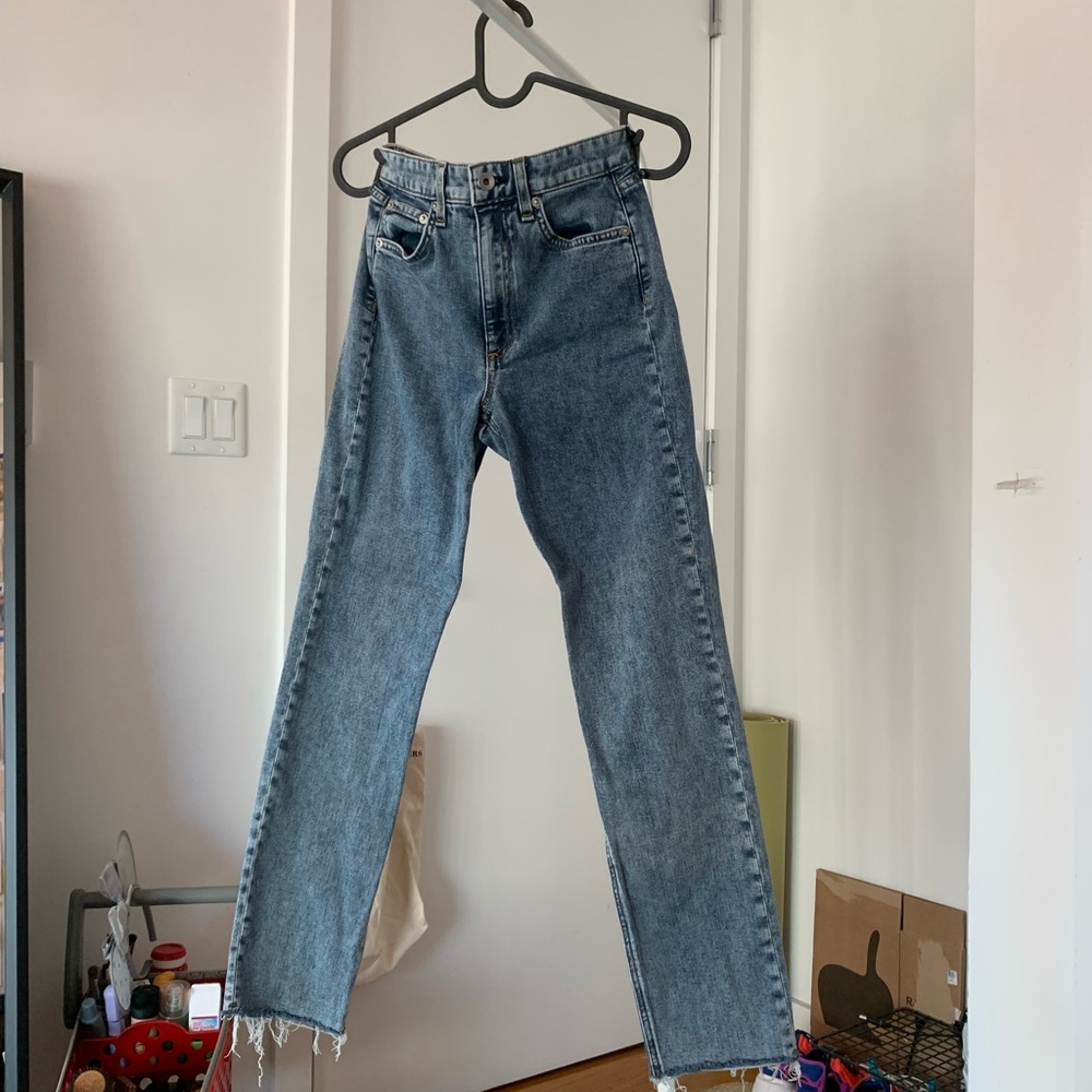 Rag & bone straight jeans